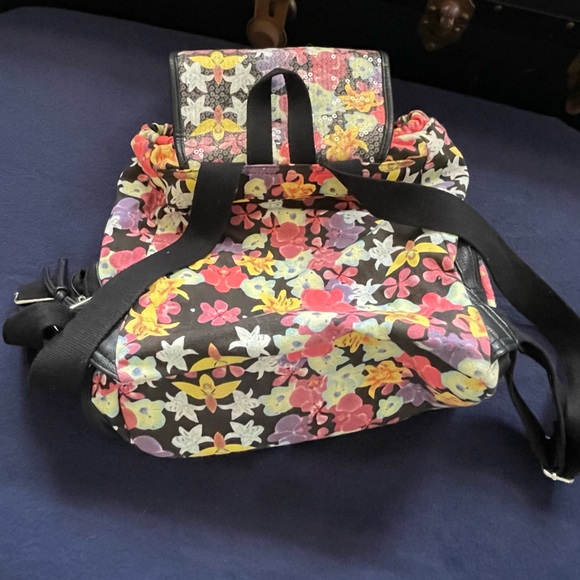Candies Sequin Floral Backpack - Picture 3 of 5